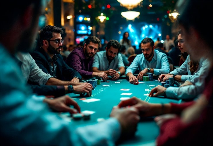 Suasana live casino spinhoki88 dengan dealer langsung dan meja interaktif